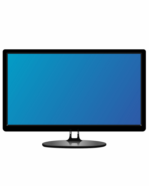 Demo-Artikel Elektronik PC Monitor schwarz